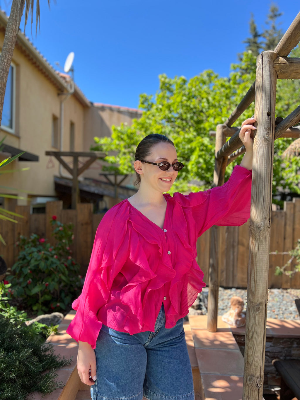 Blouse FUSHIA