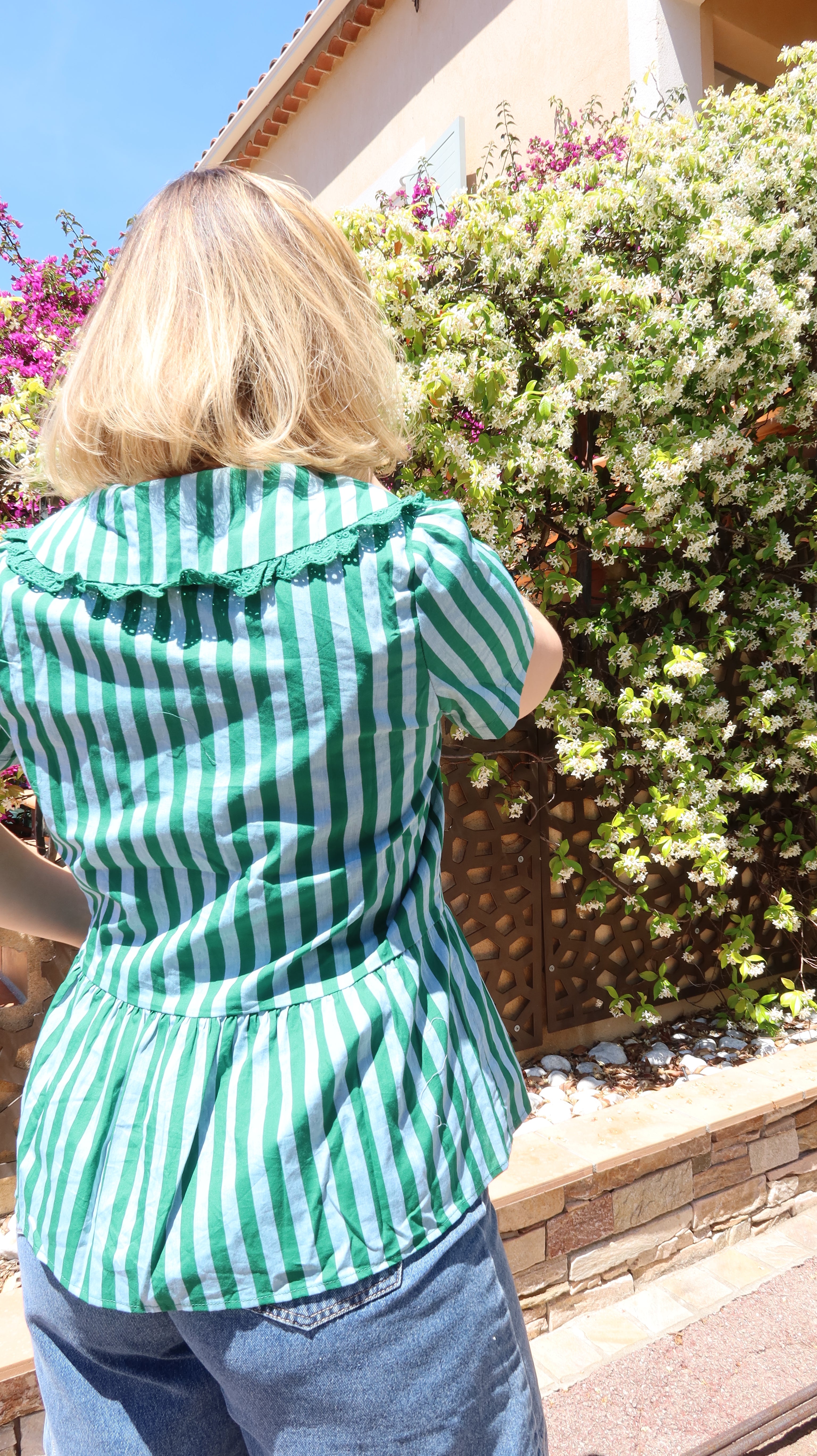 BLOUSE RAYÉE