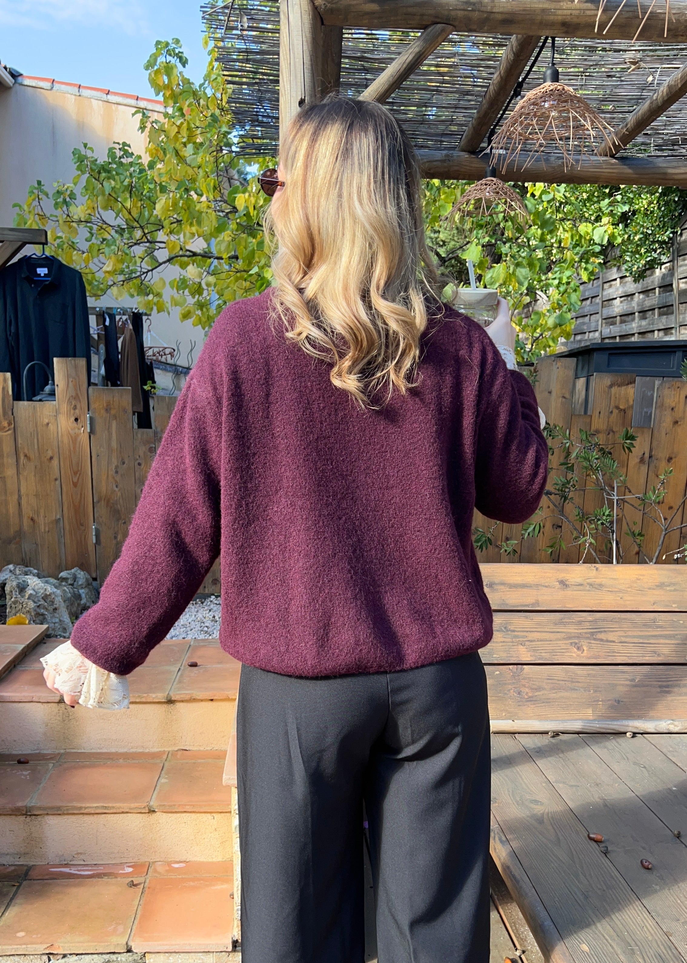 Pull gilet LUNA